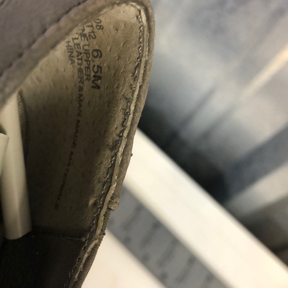 6 1/2 Grey Me Too Ballet Flats - Picture 4 of 6